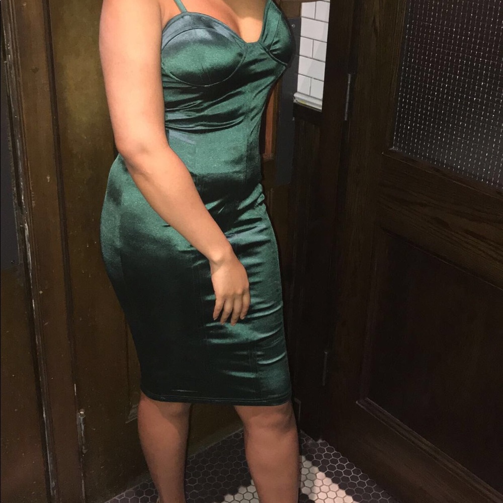 Satin dress
